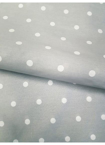 Kokvilnas autiņš 85x85 cm GREY DOTS