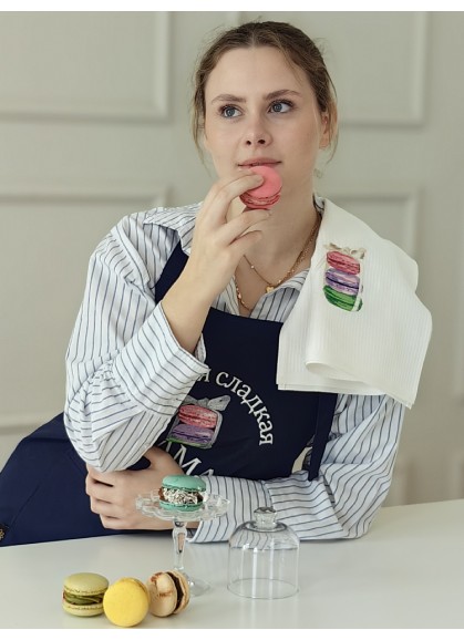 Dāvanu komplekts: priekšauts un virtives dvielis ТЫ МОЯ СЛАДКАЯ МАМА Dāvanu komplekts: priekšauts un virtives dvielis ТЫ МОЯ СЛАДКАЯ МАМА