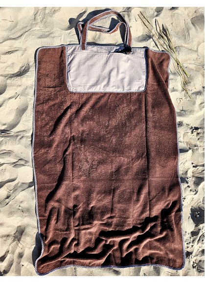 Pludmales dvielis/Pludmales soma – transformeris, HOLA BEACHES, brown