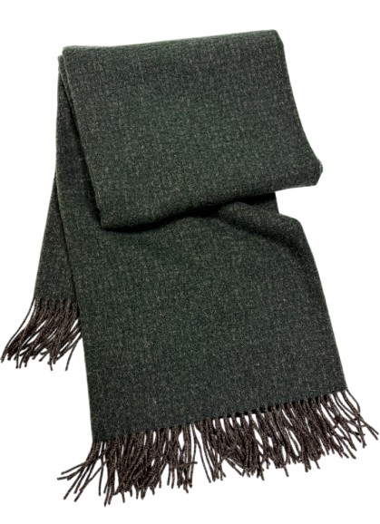 Vilnas pleds ZELANDIA LUX Dark forest 140x200 cm