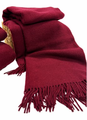 Vilnas pleds ZELANDIA Berry 140x200 cm