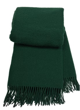 Vilnas pleds ZELANDIA Xmas Green 140x200 cm