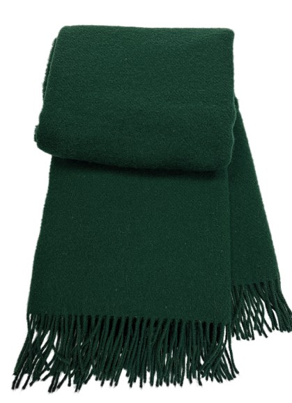 Vilnas pleds ZELANDIA Xmas Green 140x200 cm