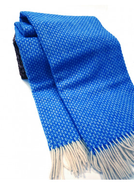 Vilnas pleds ZELANDIA classik blue 140x200 cm