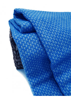 Vilnas pleds ZELANDIA classik blue 140x200 cm