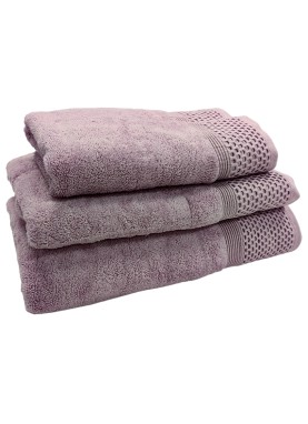 Kokvilnas frotē dvielis AURA lilac