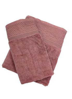 Kokvilnas frotē dvielis AURA tea rose