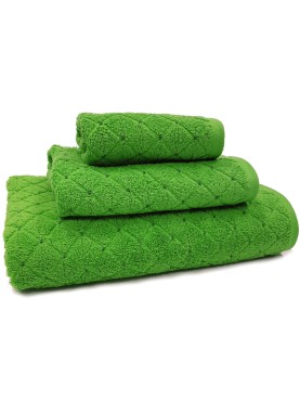 Frotē dvielis 30x50 cm, MOSAIC green
