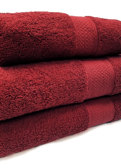 Frotē dvielis LUX merlot