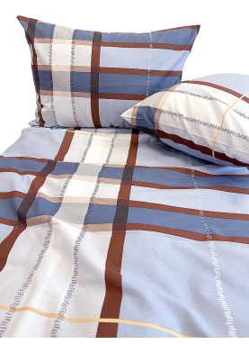 Kokvilnas palags Daily REMI blue