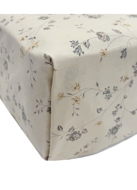 Kokvilnas palags ar gumiju Daily KOLETTE brown