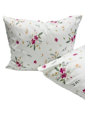 Kokvilnas spilvendrāna Daily ELARA pink