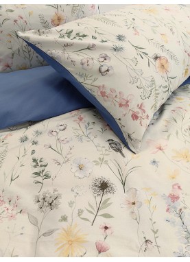 Kokvilnas spilvendrāna Daily MARISOL navy blue