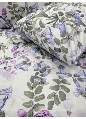 Kokvilnas palags ar gumiju Daily ALISSIJA