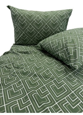 Kokvilnas palags Daily BRIELLA green