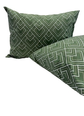 Kokvilnas spilvendrāna Daily BRIELLA green