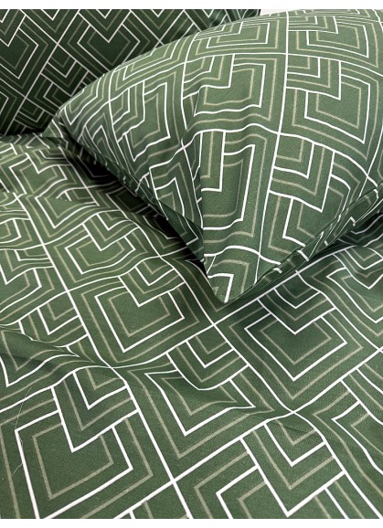 Kokvilnas segas pārvalks Daily BRIELLA green