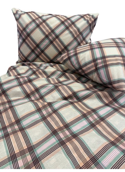 Kokvilnas spilvendrāna Daily FLAVIA brown Kokvilnas spilvendrāna Daily FLAVIA brown