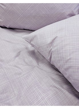 Kokvilnas gultas veļas komplekts ERINA lilac