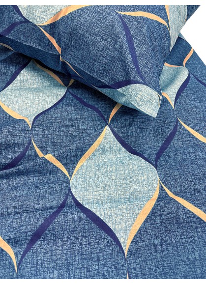 Kokvilnas spilvendrāna Daily MONIKA blue Kokvilnas spilvendrāna Daily MONIKA blue