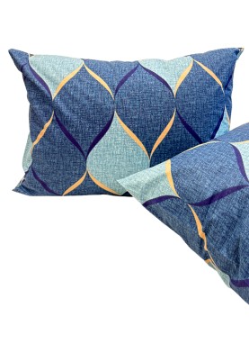 Kokvilnas spilvendrāna Daily MONIKA blue