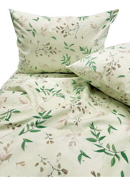 Kokvilnas segas pārvalks Daily TESSA sage