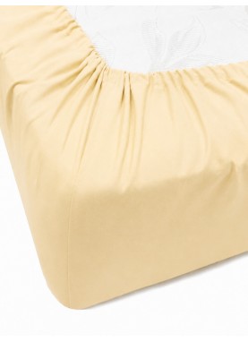 Bērnu kokvilnas palags ar gumiju DAILY BEIGE