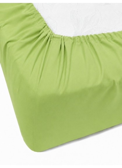 Vienkrāsains palags ar gumiju Daily GREEN