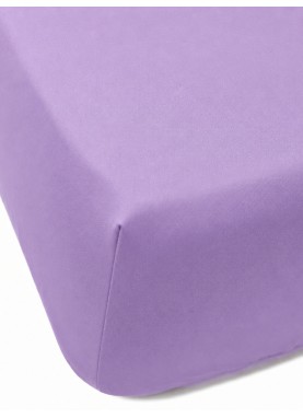 Bērnu kokvilnas palags ar gumiju DAILY LILAC