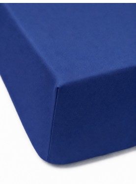Bērnu kokvilnas palags ar gumiju DAILY BLUE
