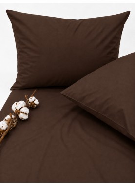Vienkrāsaina spilvendrāna Daily DARK BROWN
