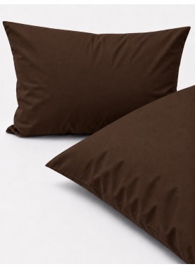 Vienkrāsaina spilvendrāna Daily DARK BROWN