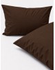 Vienkrāsaina spilvendrāna Daily DARK BROWN