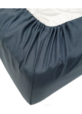 Vienkrāsains palags ar gumiju Daily GREY