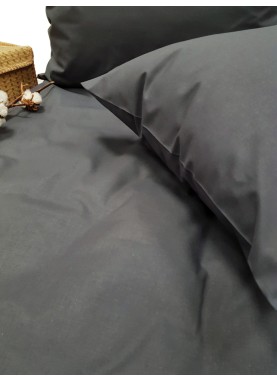Vienkrāsains gultas veļas komplekts Daily GREY