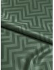 Satīna palags JAQUARD AMINA pine green