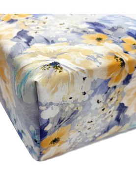 Satīna palags ar gumiju Soft KRISTINA yellow