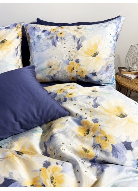 Satīna gultas veļas komplekts Soft KRISTINA yellow