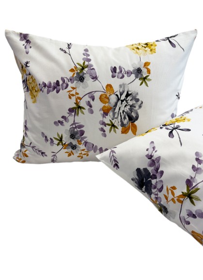 Satīna spilvendrāna Soft ELLA white