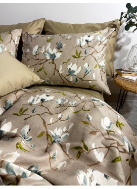 Satīna gultas veļas komplekts Soft MAGNOLIA