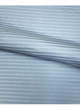 Satīna segas pārvalks STRIPE SATIN DUSTY BLUE