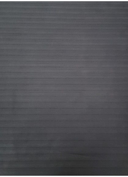 Satīna gultas veļas komplekts STRIPE SATIN IRON GREY