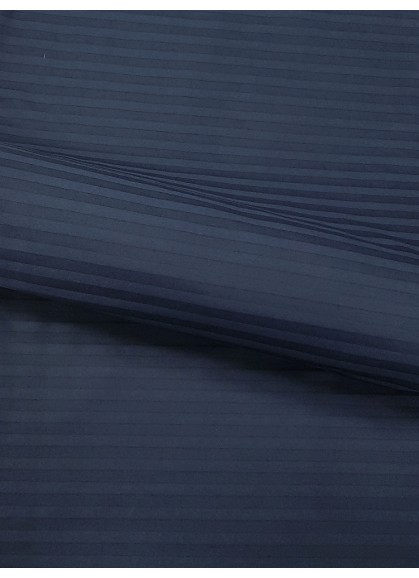 Satīna segas pārvalks STRIPE SATIN BLUE