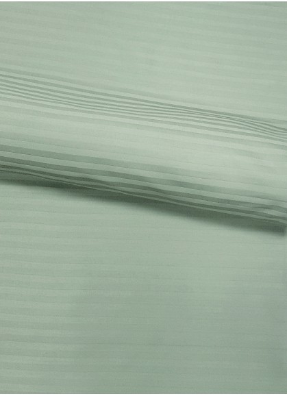 Satīna segas pārvalks  STRIPE SATIN LIGHT GREEN