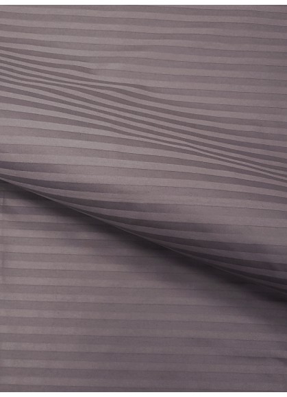 Satīna spilvendrāna STRIPE SATIN TITANIUM GREY