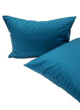 Satīna spilvendrāna STRIPE SATIN LYONS BLUE