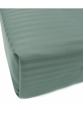 Satīna palags ar gumiju STRIPE SATIN BLUE HAZE