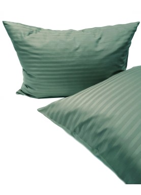 Satīna gultas veļas komplekts STRIPE SATIN BLUE HAZE