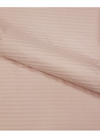 Satīna spilvendrāna STRIPE SATIN ALMOND