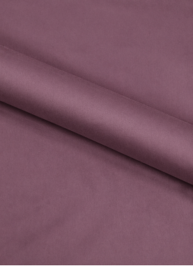 Vienkrāsains satīna palags ar gumiju Soft PLUM